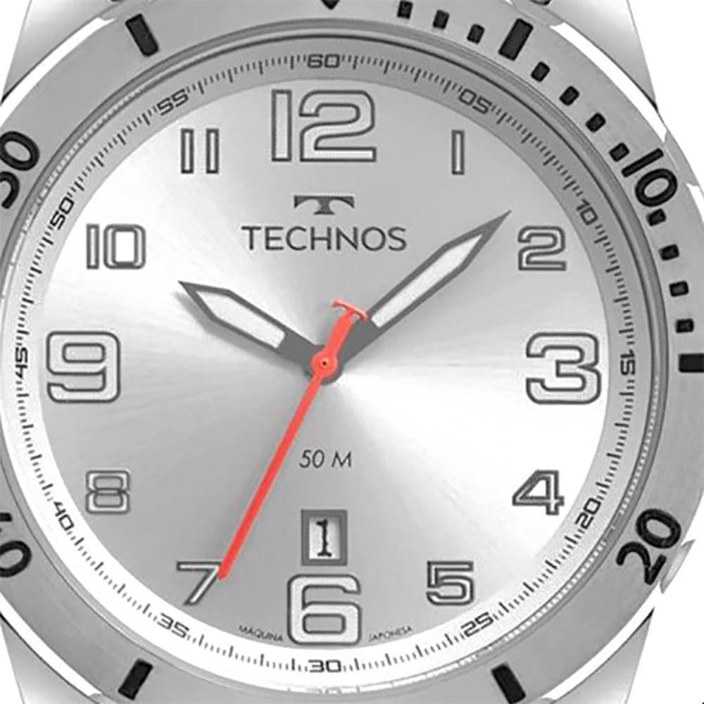 Relógio Masculino Technos Ts Digitech Prata Digital e Analogico BJK626AA/1K