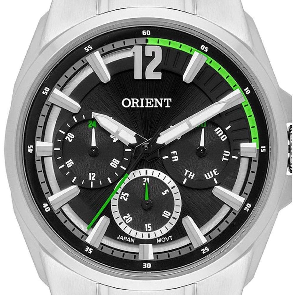 Relógio Masculino Sports Orient Prata MBSSM095 P2SX Prata 3