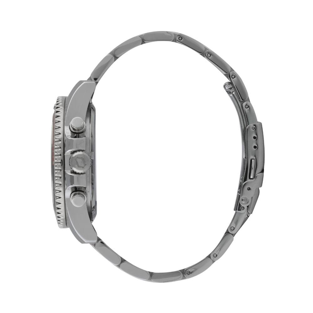 Relógio Masculino Solartech Orient MBSSC272 E1SX - Exclusivo Prata 3
