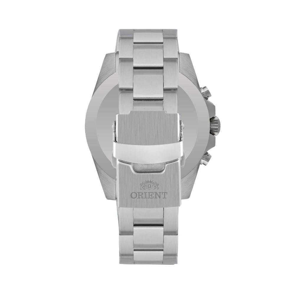 Relógio Masculino Solartech Orient MBSSC272 E1SX - Exclusivo Prata 4