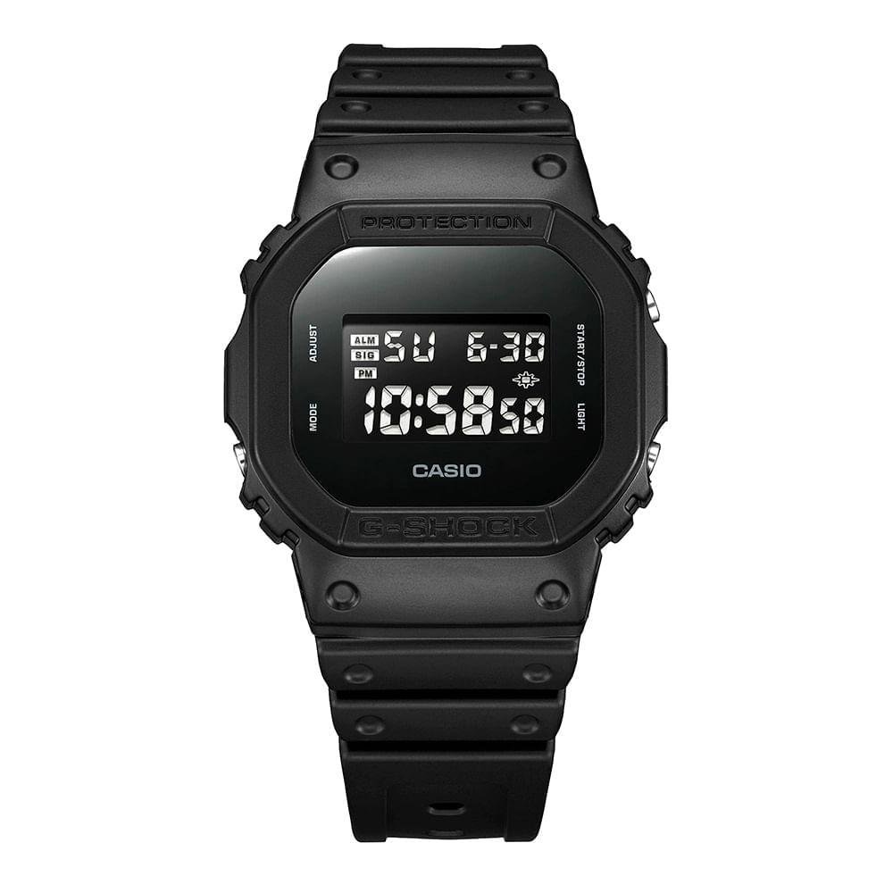 Relógio Masculino G-Shock Casio Preto DW-5600UBB-1DR Preto 2