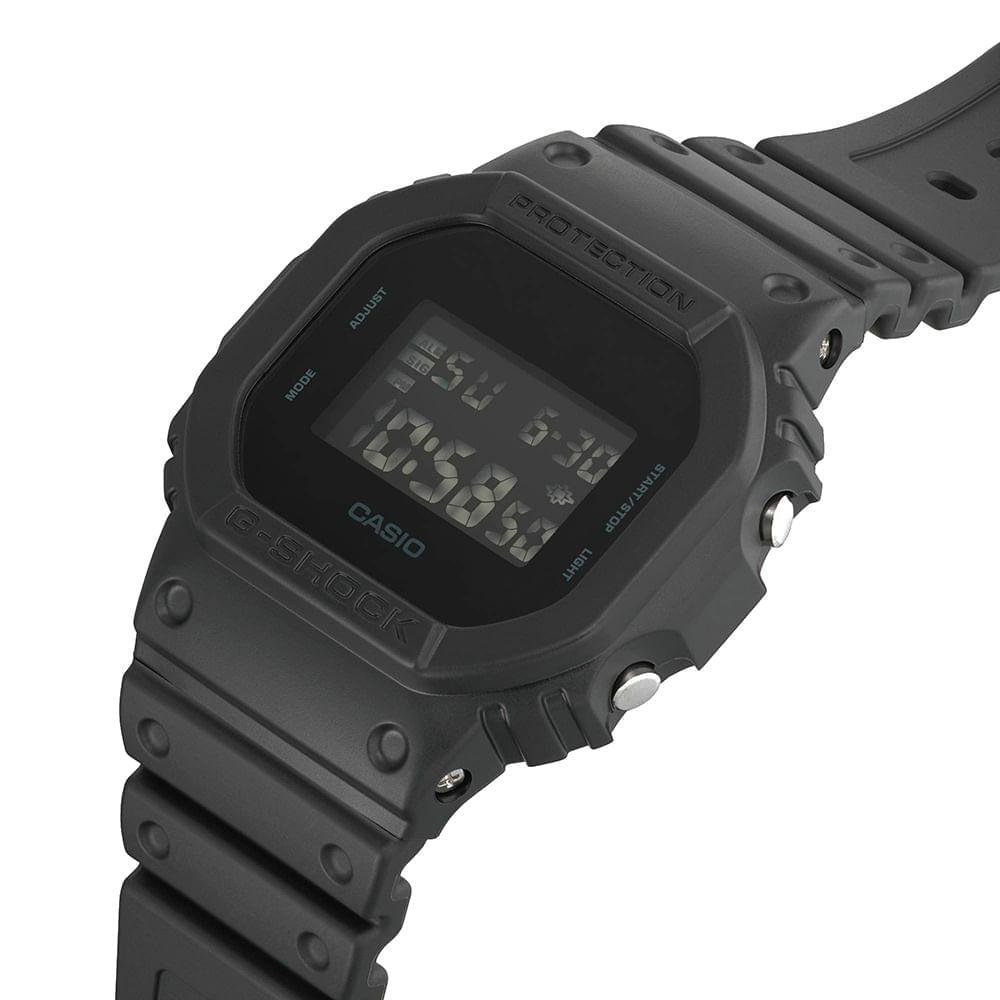 Relógio Masculino G-Shock Casio Preto DW-5600UBB-1DR Preto 5