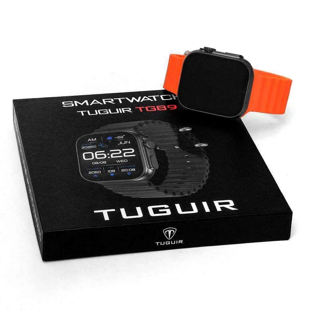 Relógio Unissex Smartwatch Tuguir Preto TGS36002 Preto 4