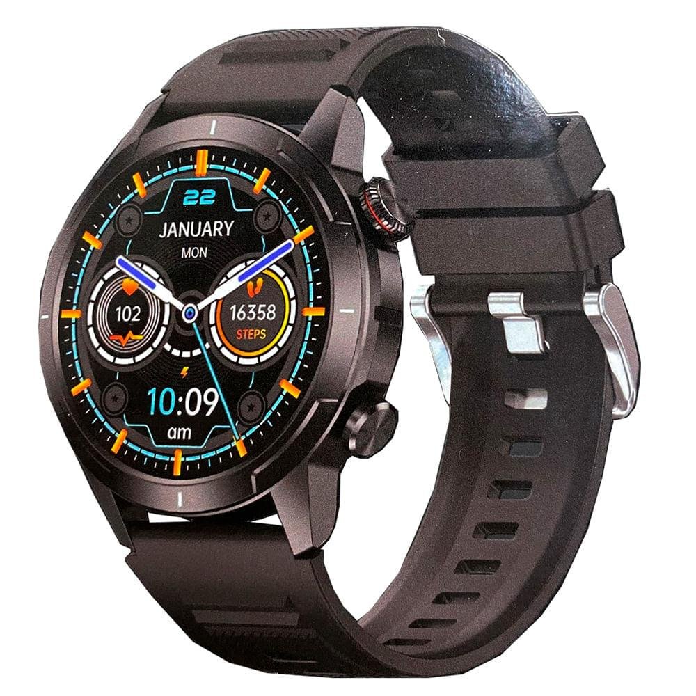 Relógio Unissex Smartwatch Tuguir Preto TGS36003 Preto 1