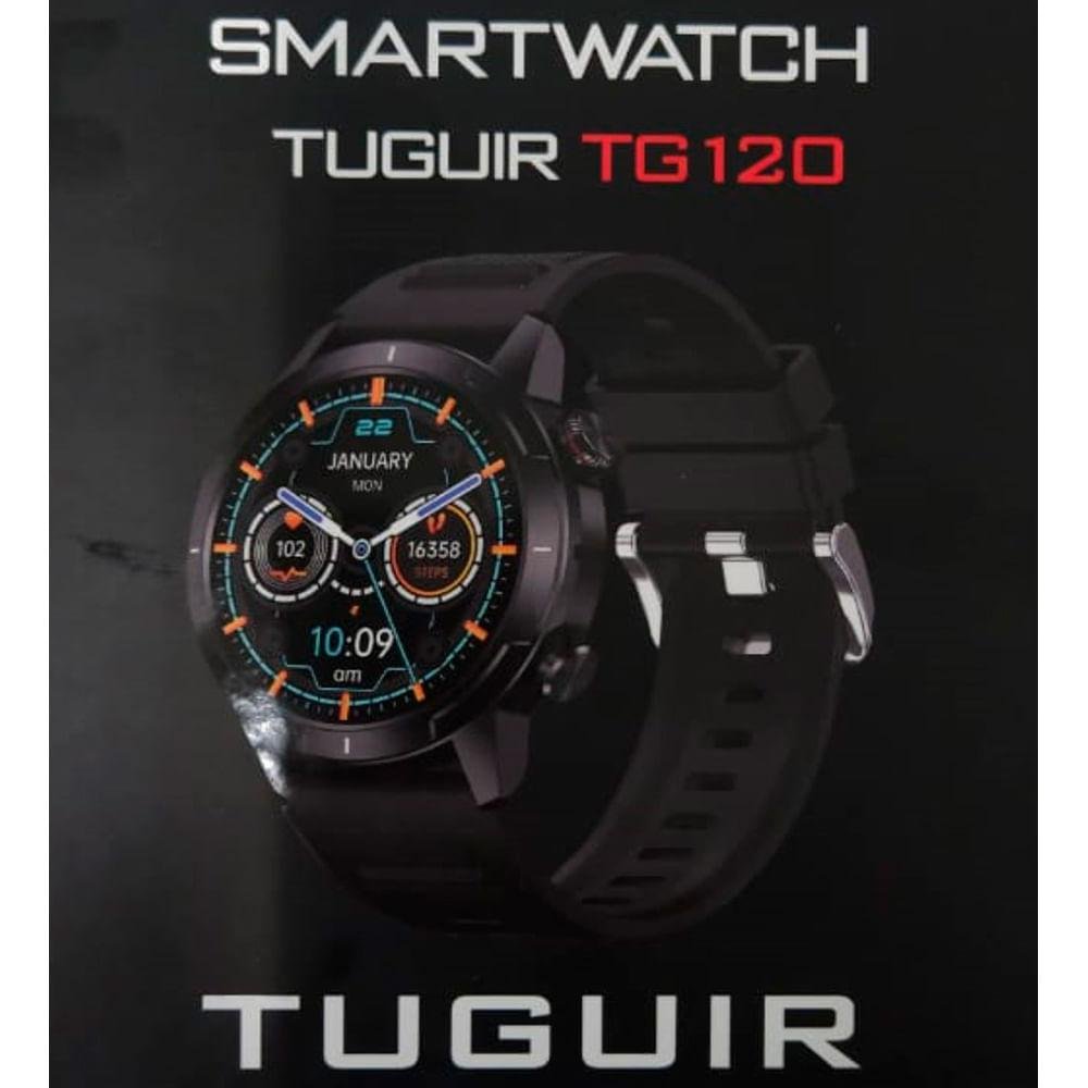 Relógio Unissex Smartwatch Tuguir Preto TGS36003 Preto 3