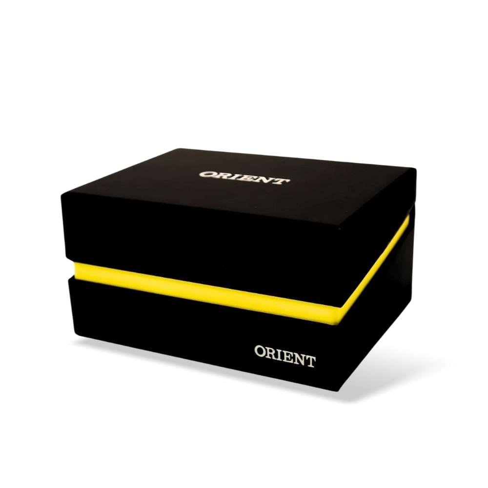 Relógio Masculino Orient Solartech Cronógrafo Pulseira Extra Exclusivo MBSSC291 SDSX Prata/Azul 4