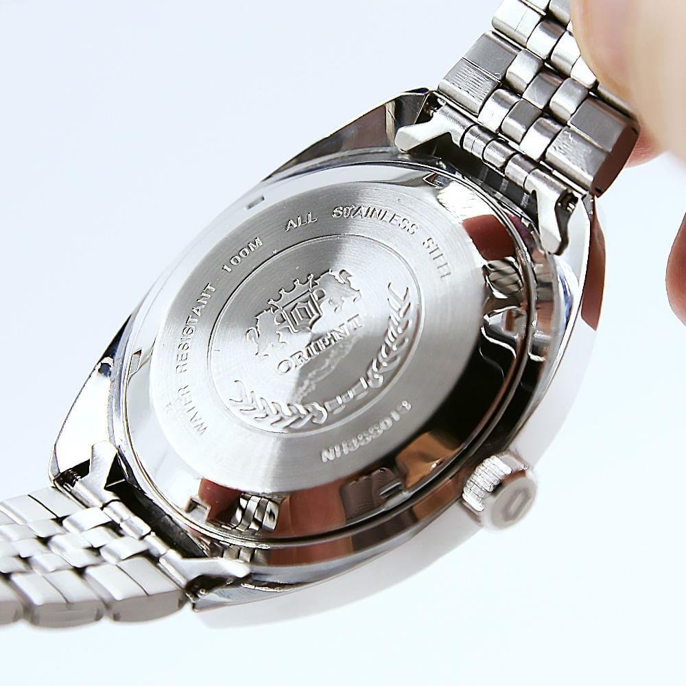 Relógio Masculino Orient Automático 3 Estrelas Exclusivo Prata 7
