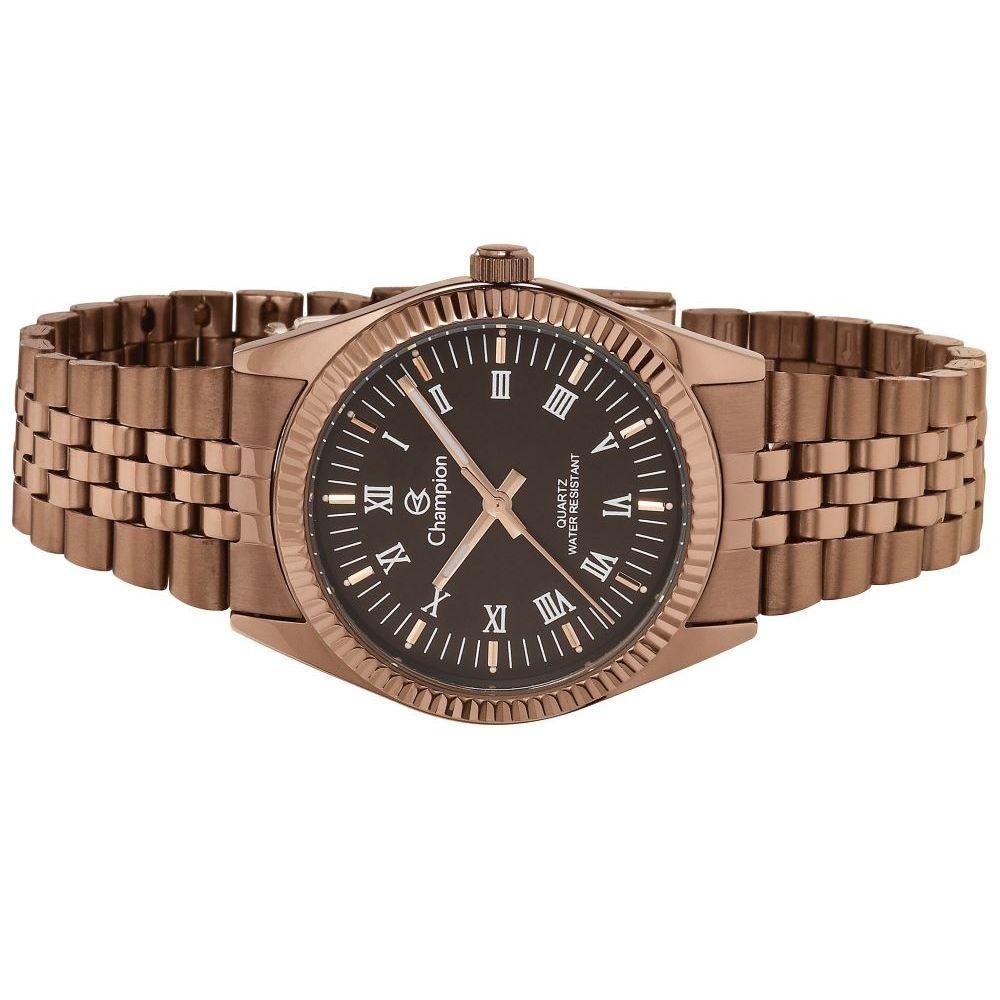 Relógio Feminino Quartz Champion Marrom CH24777R Marrom 2