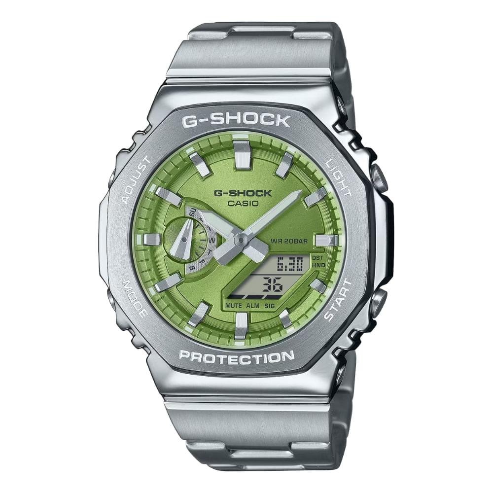 Relógio Masculino Classic Casio Verde GM-2110D-3ADR