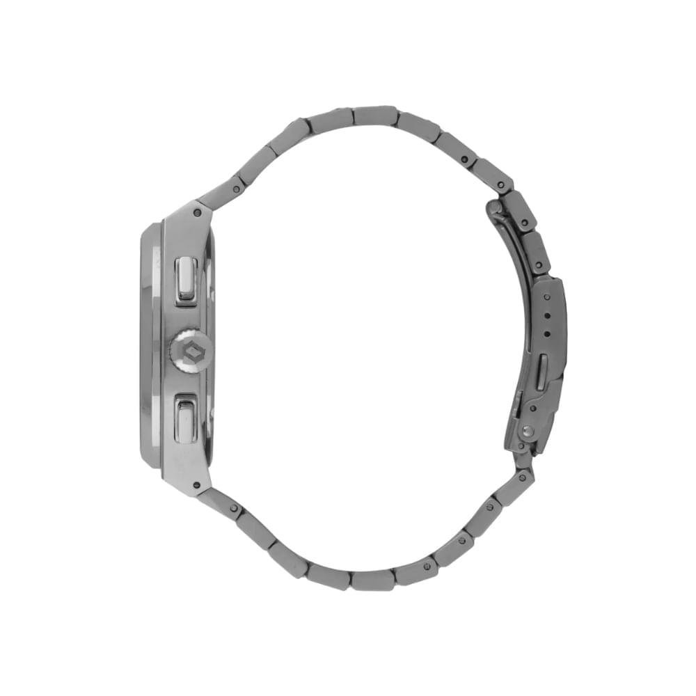 Relógio Masculino Orient Solartech Cronógrafo MBSSC274 D1SX Azul e Preto Prata 2