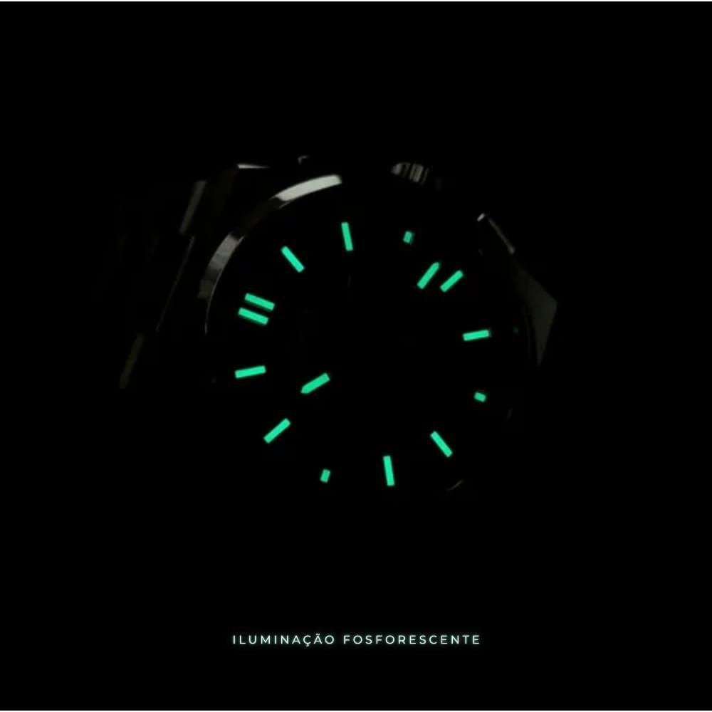 Relógio Masculino Orient Solartech Cronógrafo  Preto Prata 4