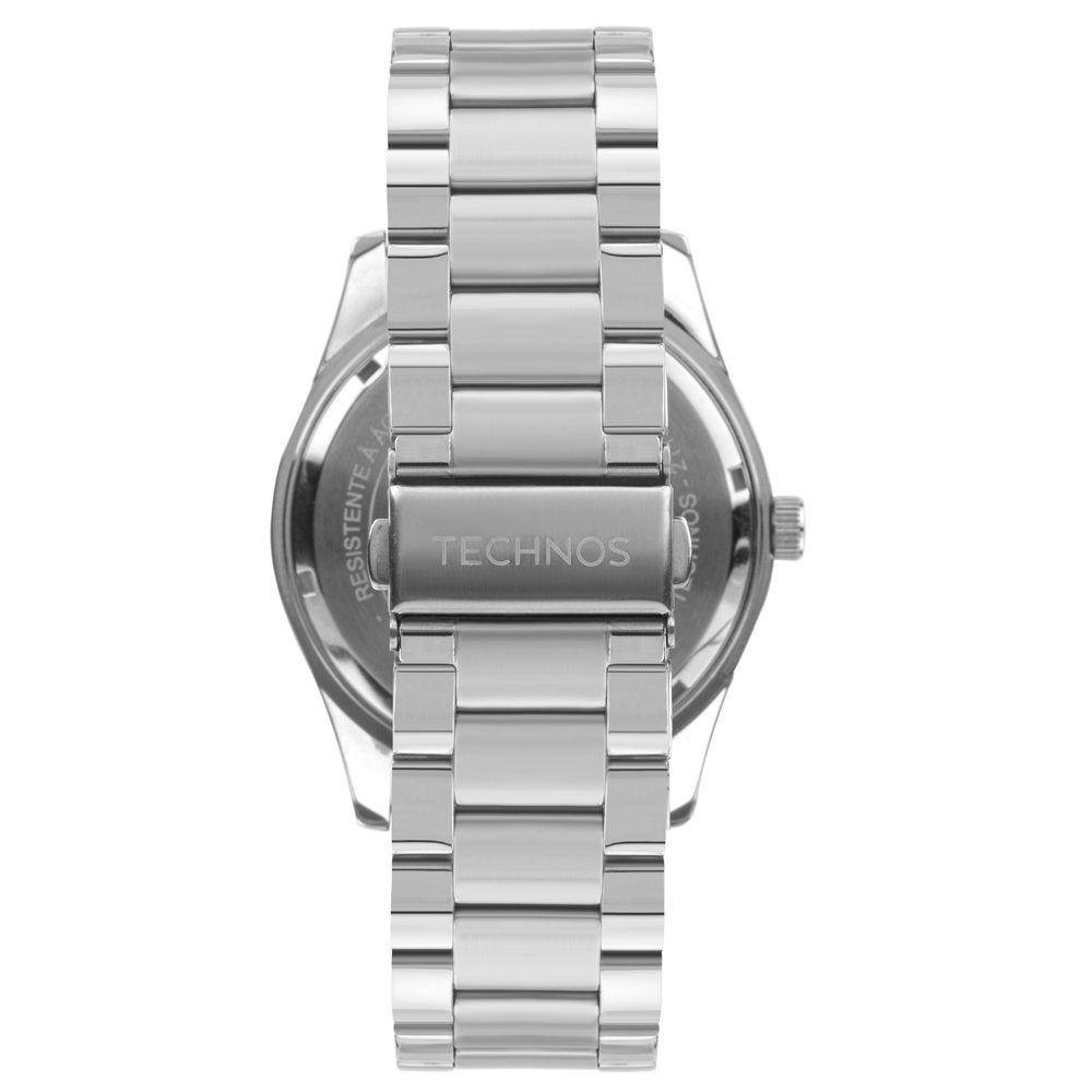 Relógio Masculino Technos Troca-Pulseira 2117LFX/T1P Preto Prata 3