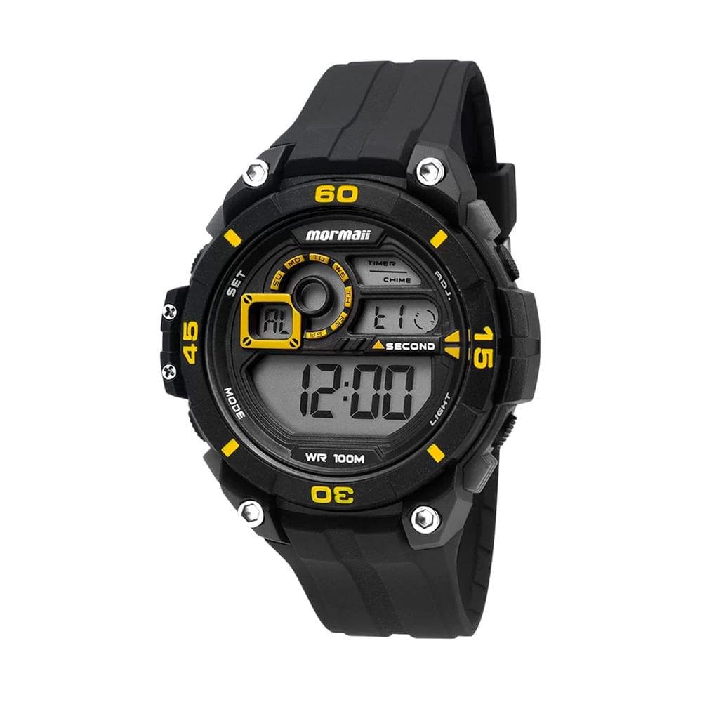 Relógio Masculino Wave Mormaii Preto MO2019/8Y