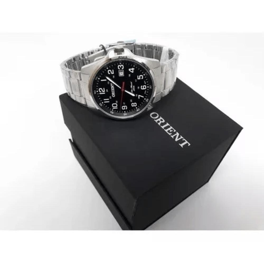 Relógio Masculino Quartz Orient Prata MBSS1288 P2SX Prata 5