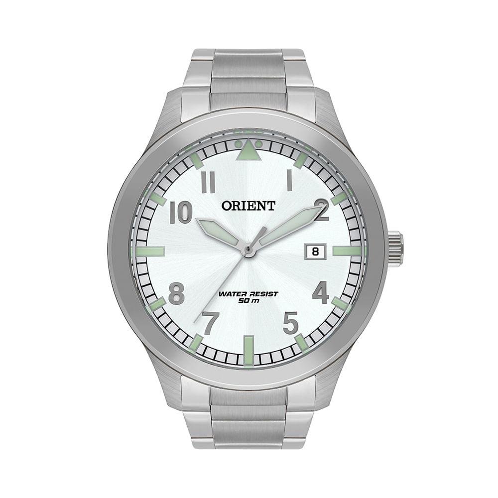 Relógio Masculino Quartz Orient Prata MBSS1361 B2SX