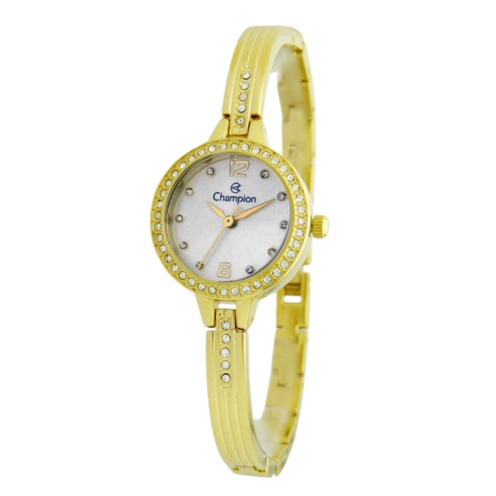 Relógio Feminino Elegance Champion Dourado CF24331H