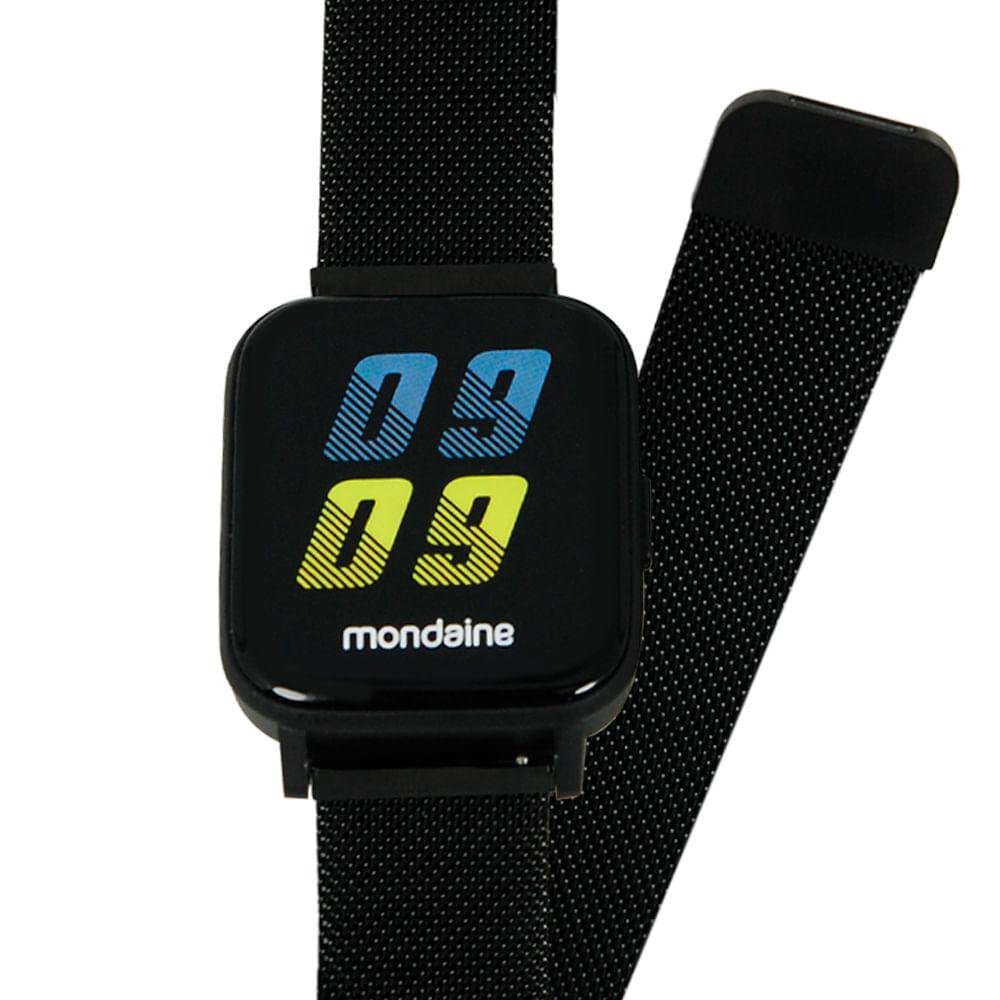 Relógio Smartwatch Preto Mondaine - 16001M0MVNY1 Preto 2