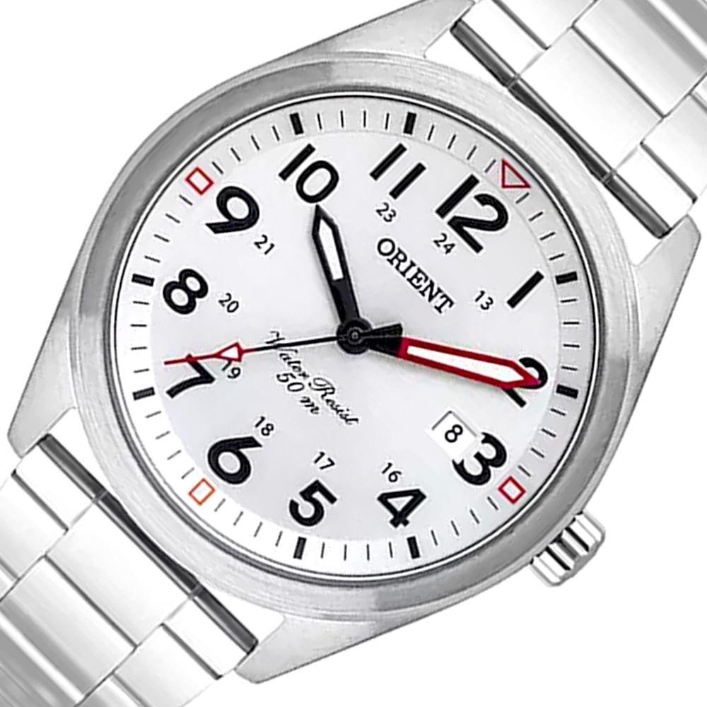 Relógio Masculino Sport Orient Prata  MBSS1396 S2SX Prata 2