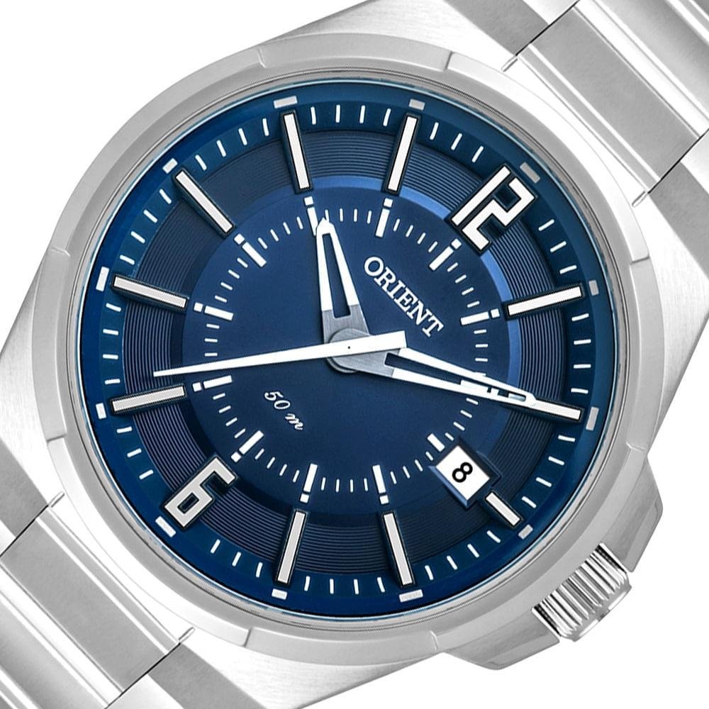 Relógio Masculino Neo Sports Orient Prata MBSS1410 D2SX Prata 2