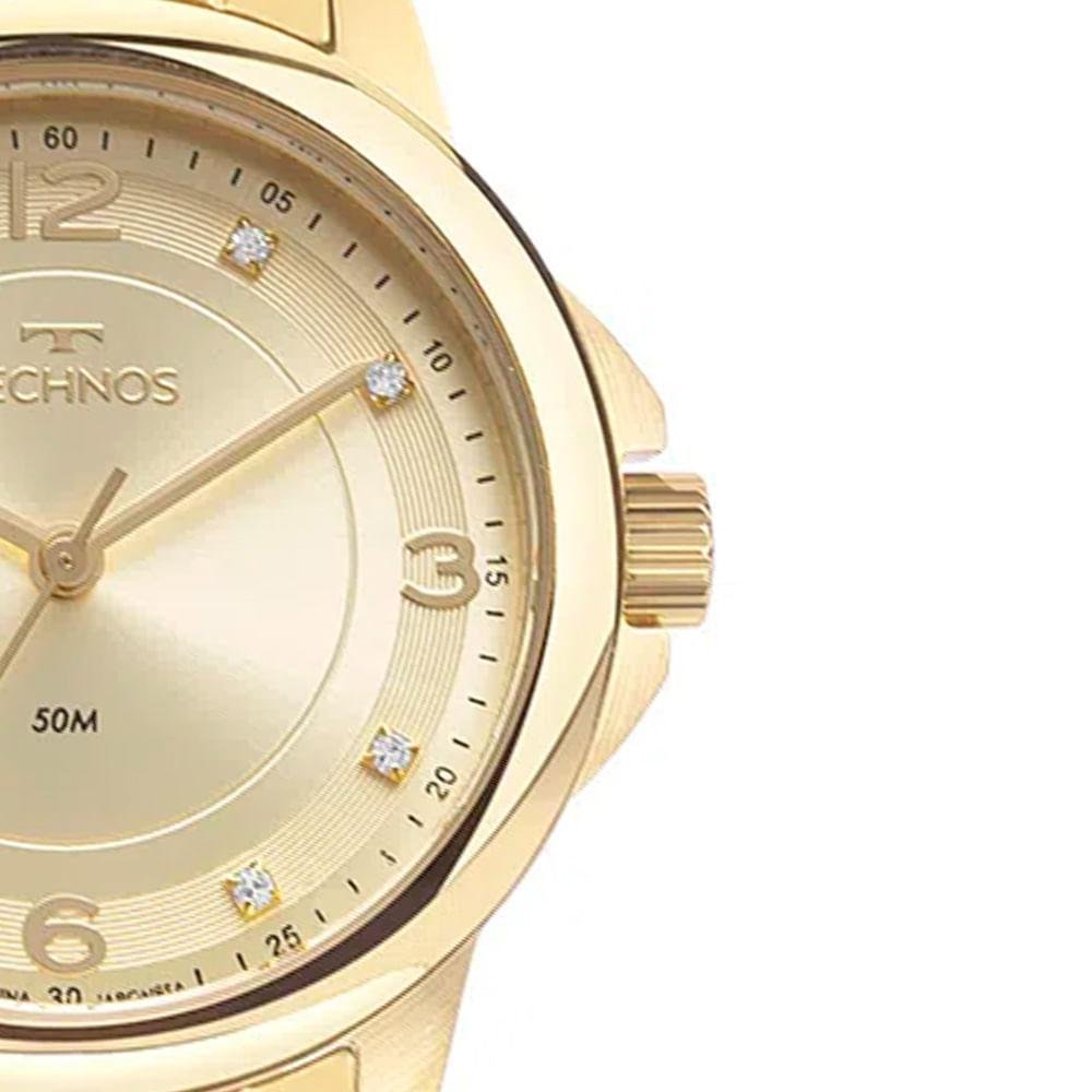 Relógio Feminino Boutique Technos Dourado  2035MVH/1X Dourado 4