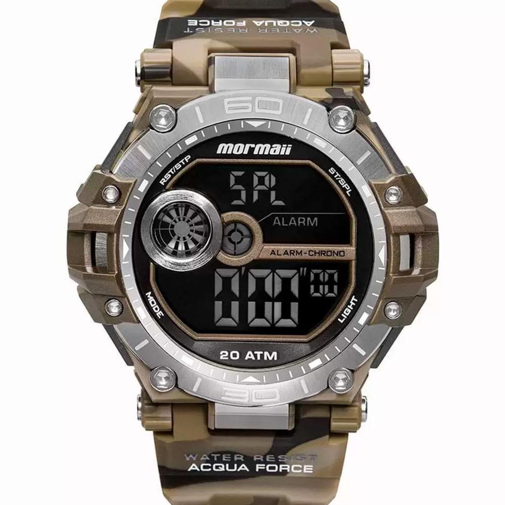 Relógio Masculino Mormaii Digital Camuflado - MO14073AB/8M