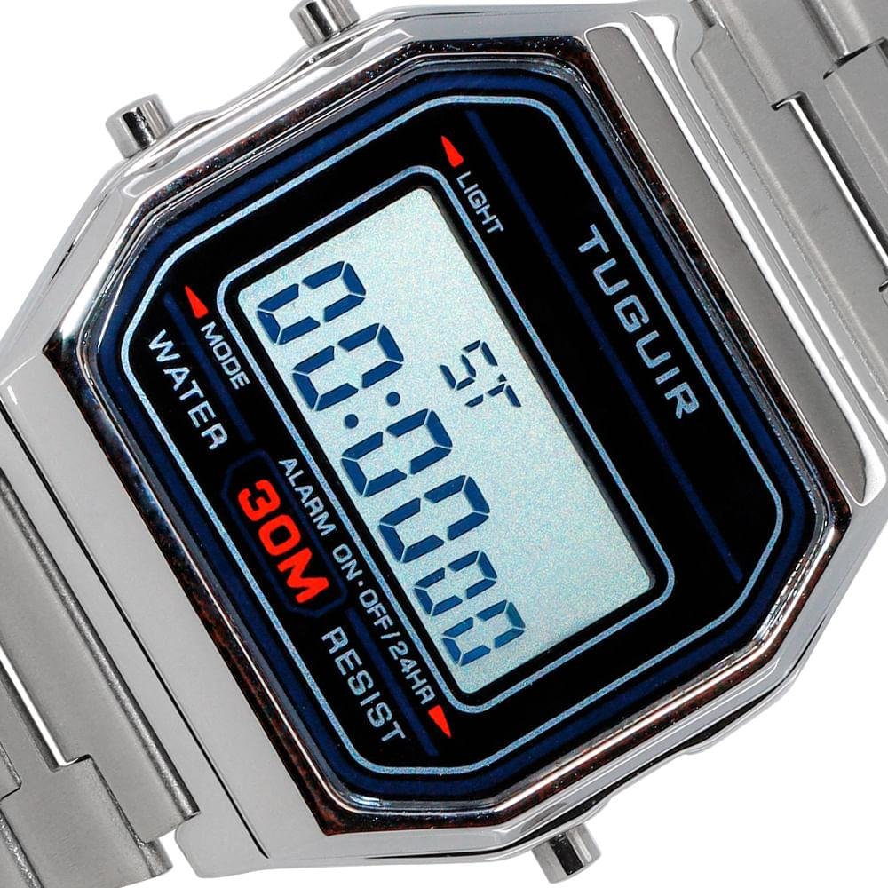 Relogio Feminino Tuguir Prata - TG30054 Prata 3