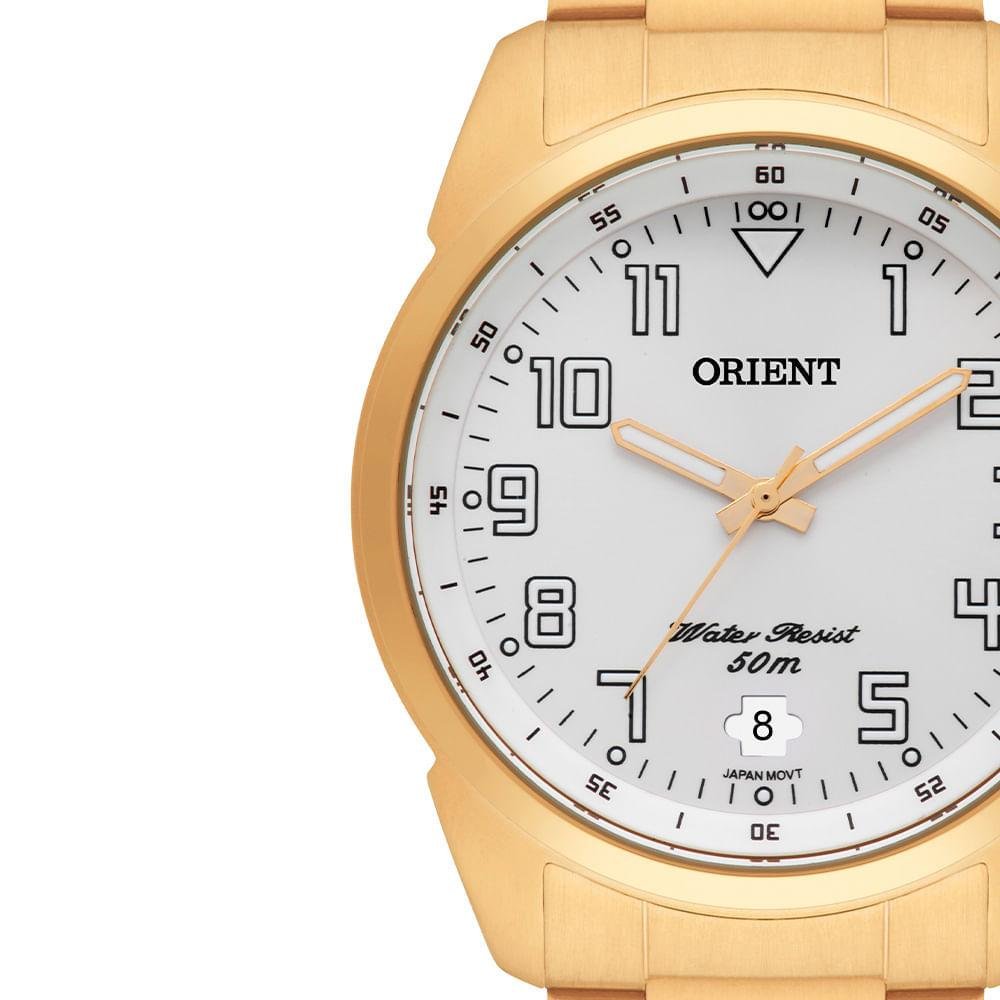 Relógio Masculino Sport Orient Dourado MGSS1103A S2KX Dourado 3