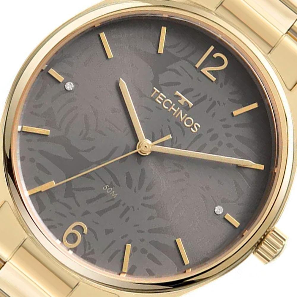 Relógio Feminino Trend Technos Dourado  2035MVT/1C Dourado 2