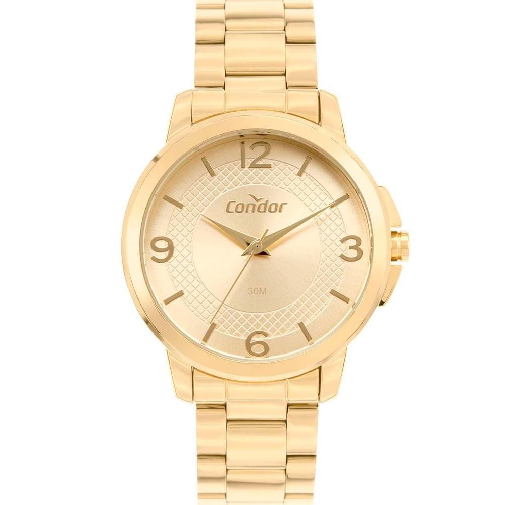 Relógio  CONDOR Dia A Dia Feminino Dourado - COPC21AEAI/K4X