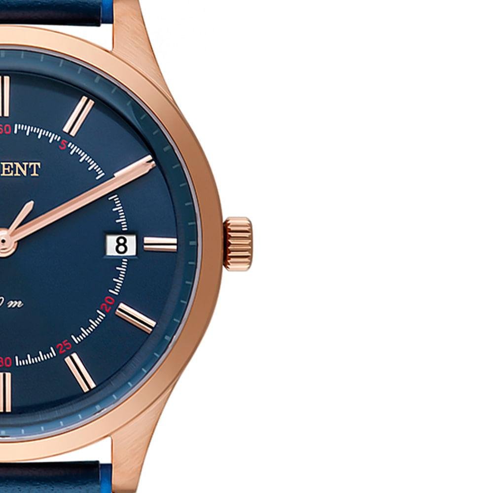 Relógio Feminino Eternal Orient Rosé  FRSC1012 D1DA Azul 3