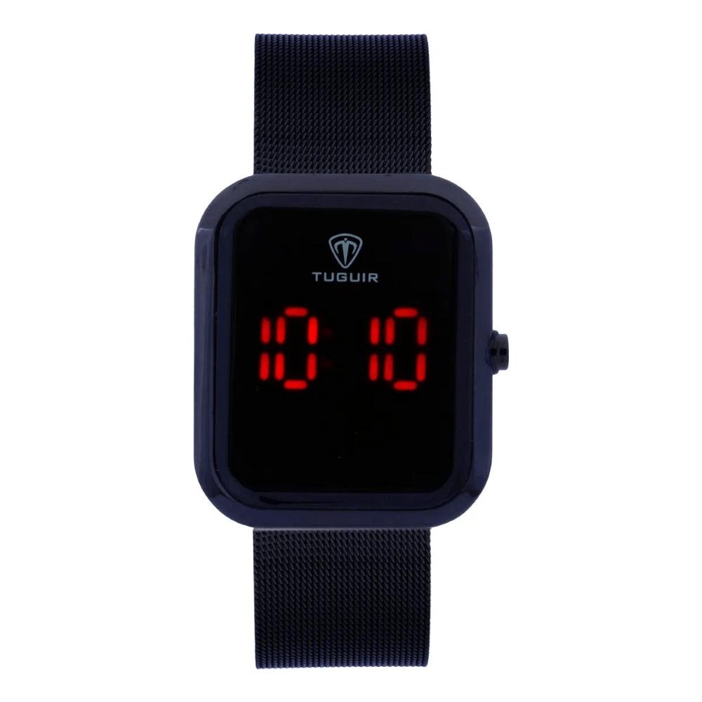 Relógio Masculino Digital Preto Tuguir - TG30033