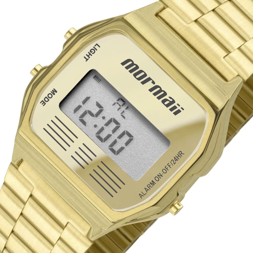 Relógio Mormaii Vintage Unissex Dourado - MOBJ3808AB/4D Dourado 2