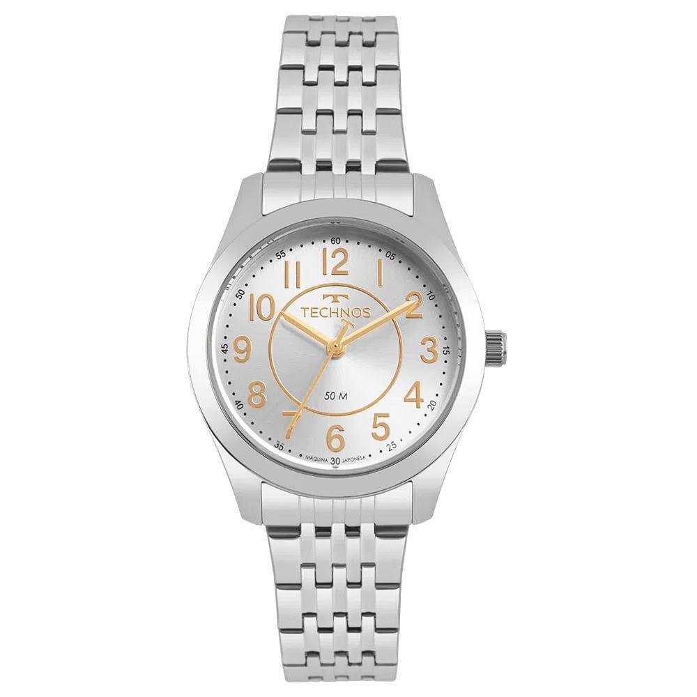Relógio Feminino Boutique Technos Prata  2035MJES/1B