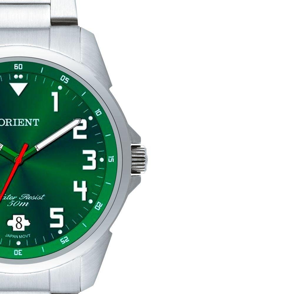 Relógio Masculino Analógico Prata Orient - MBSS1154A E2SX Prata 3