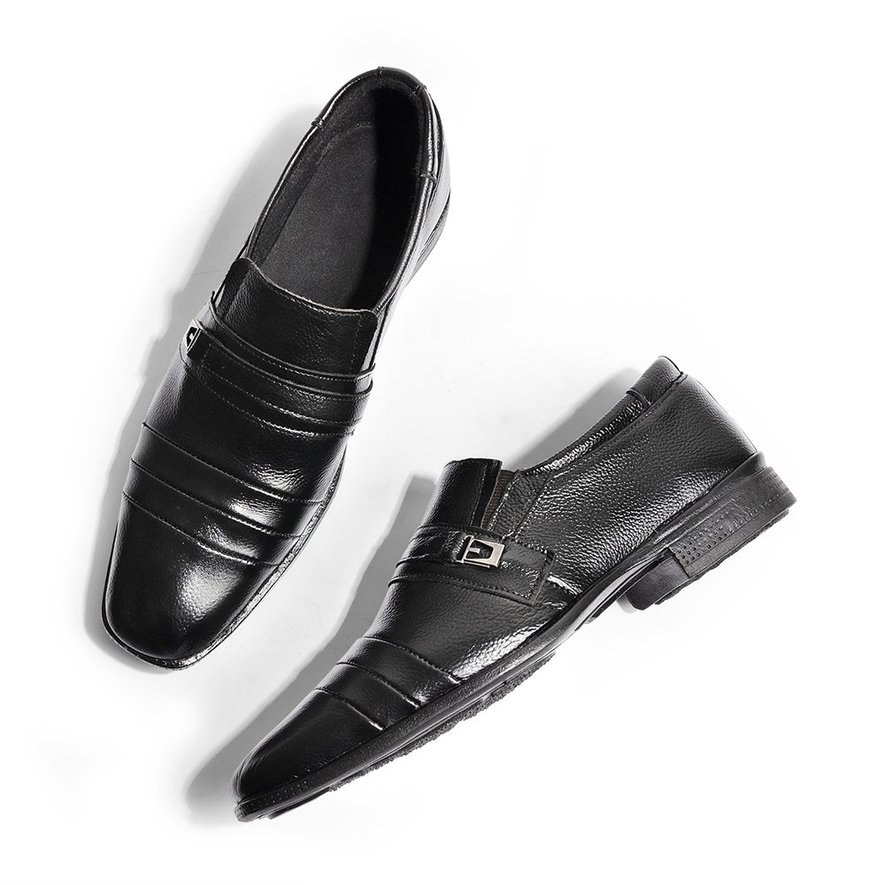 Sapato Social Autem Originals VERNIZ BICO REDONDO Masculino 2159 Preto 4