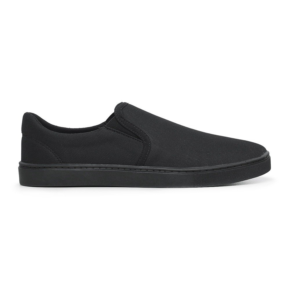 Slip On Iate Autem Originals Basico Elastico e Sola Costurada Leve Preto 3