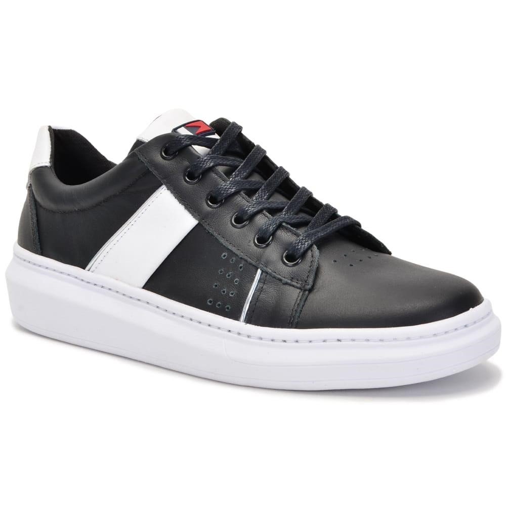 Tênis DC Masculino Pure Casual | Preto/Branco | 38 | Cano Baixo Com Cadarço
