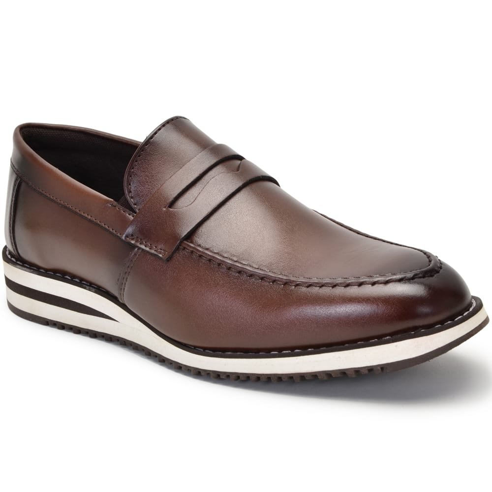 Sapato Casual Autem Originals Oxford Masculino 2159 Marrom 3