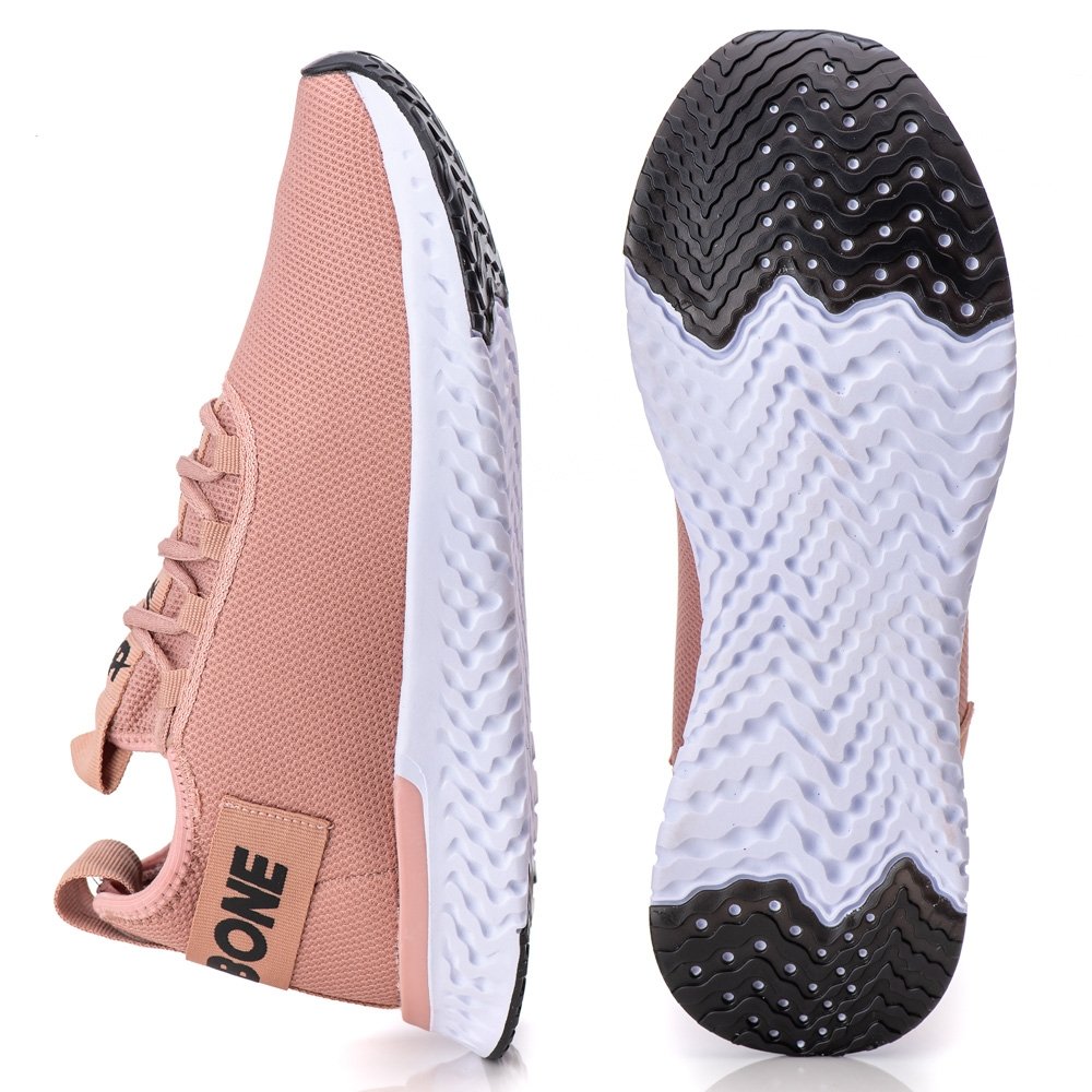 Tênis Feminino Academia Esporte Corrida Caminhada Ultrabone Leve Nude 3