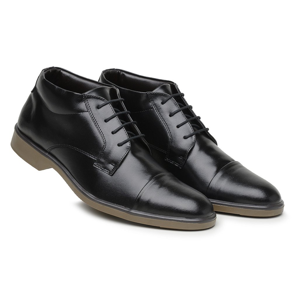 Sapato Social Sapataria Bertelli BERTELLI CANO MEDIO Masculino 2159 Preto 2