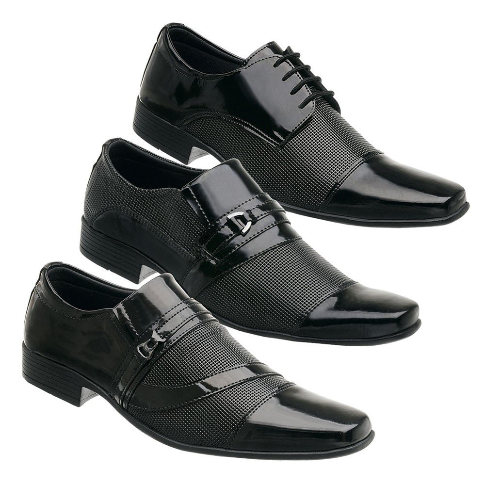 Sapato Social Autem Originals Masculino 2159 Preto 1