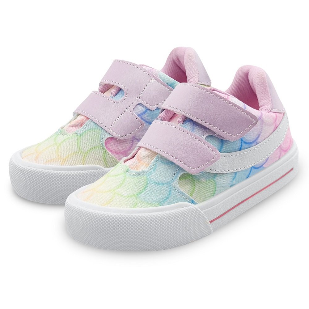 Tênis Mz Shoes Infantil Mz Flex Sereia Lilás/Rosa Rosa 1