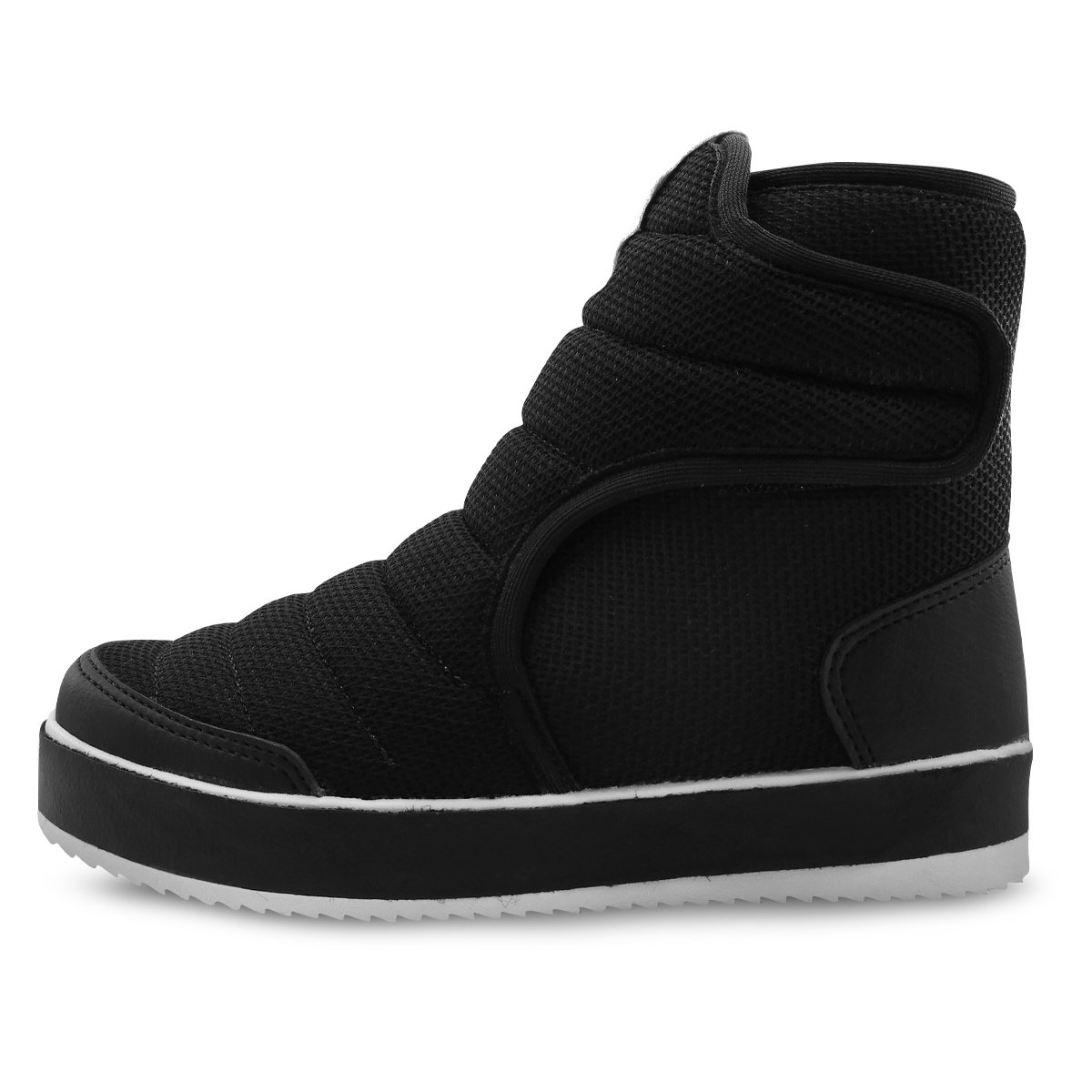 Bota infantil Gatatuya Poliéster Menina Preto Preto 3