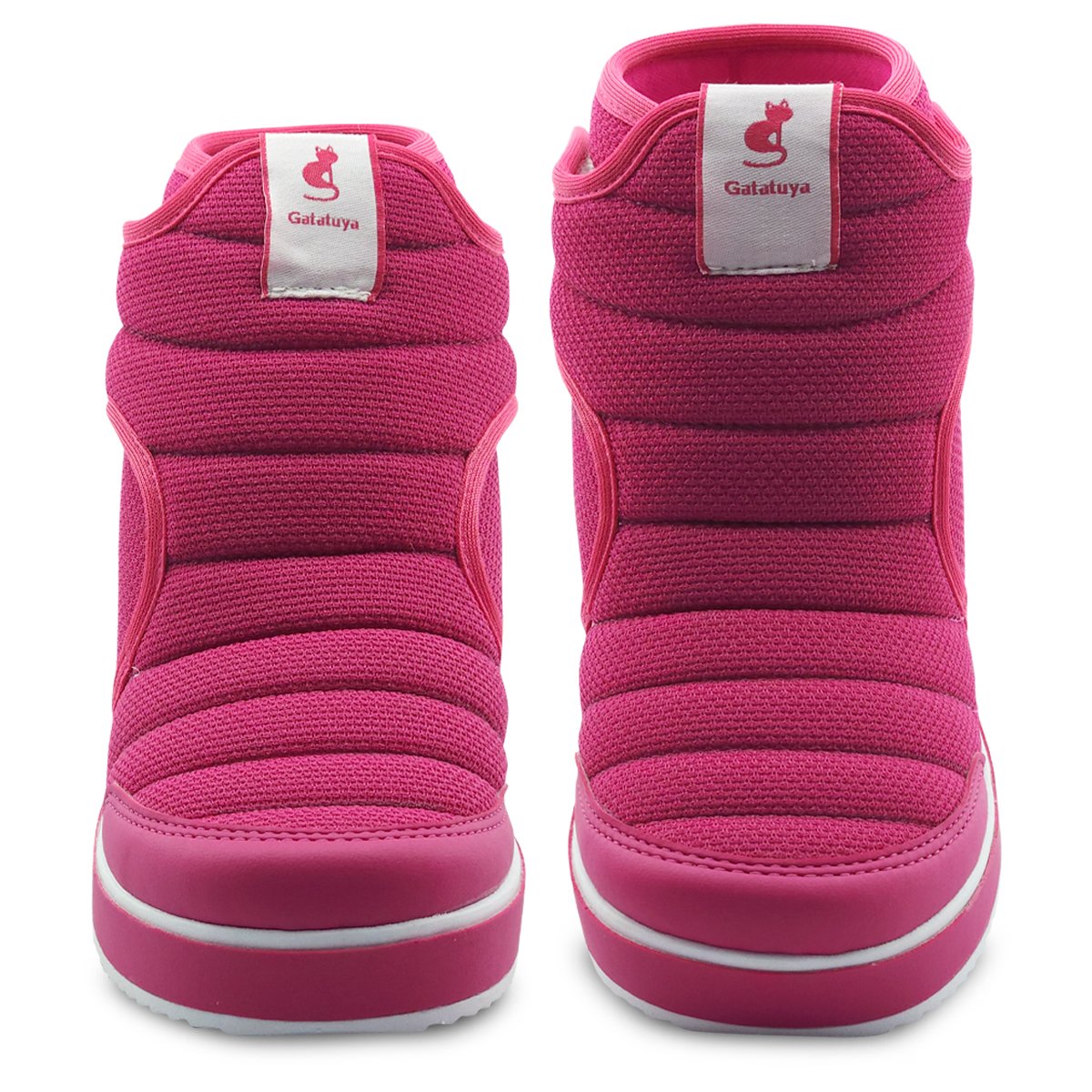 Kit Bota Infantil Com Bolsa Menina Gatatuya Poliéster Pink Rosa 4