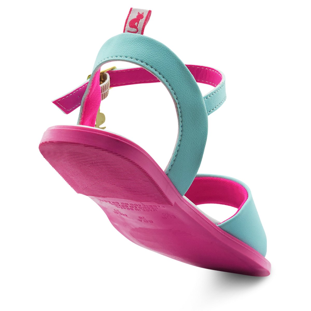 Kit Sandália Infantil Com Bolsinha Gatatuya Menina Summer Tiffany/Pink Rosa 3