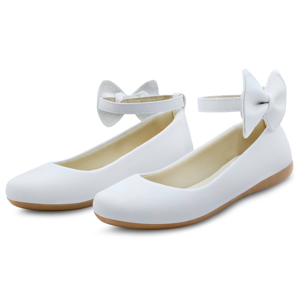 Sapatilha Infantil Menina Boneca Laço Gatatuya Branca