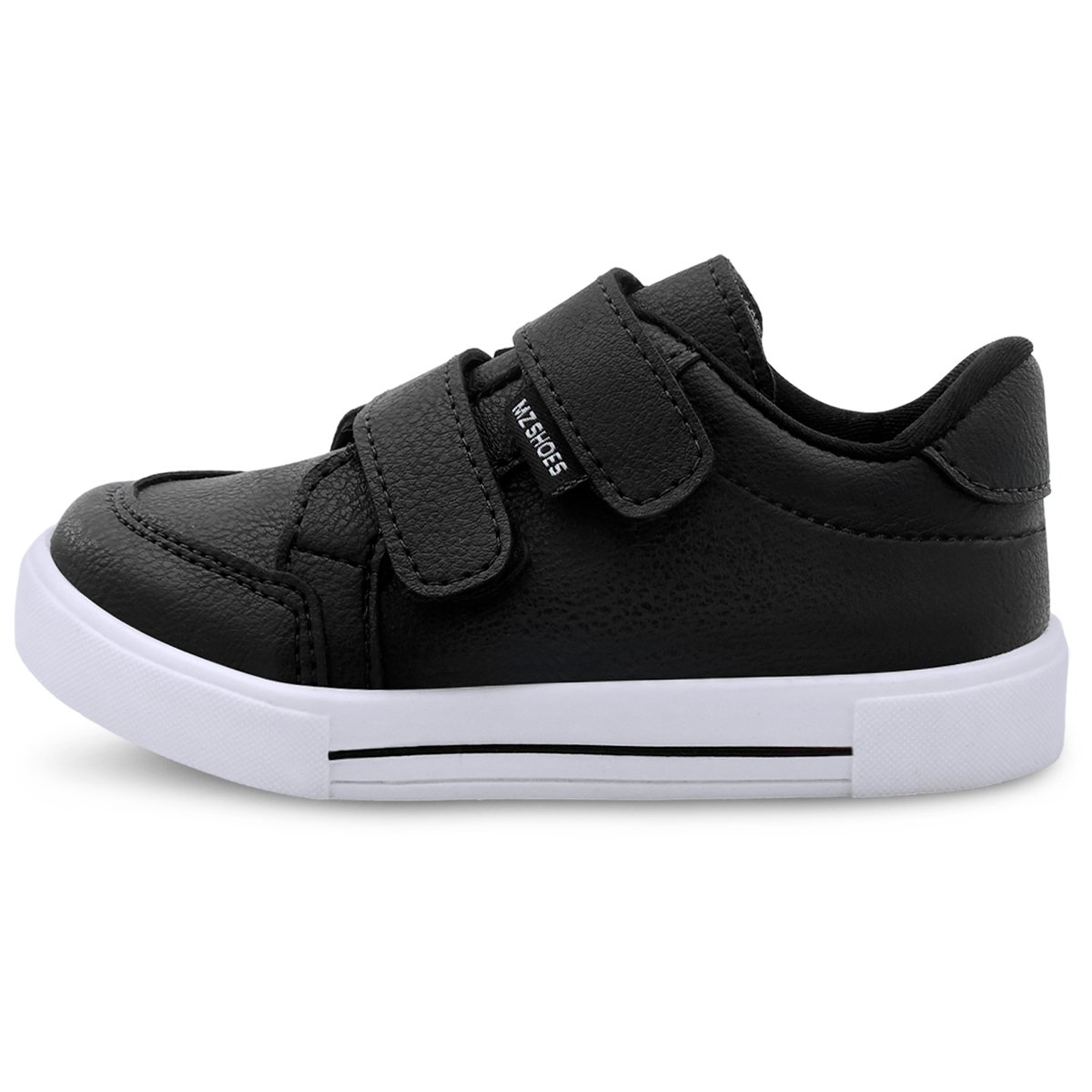 Tênis Infantil Menino Escolar Casual Masculino Leve Gatatuya Preto Preto 3