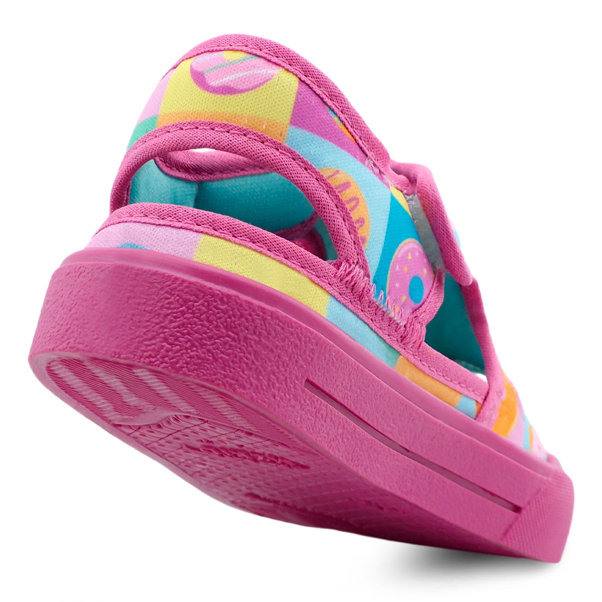 Sandália Papete Infantil Menina Confortável Feminina Pink/Cupcake Gatatuya Rosa 4