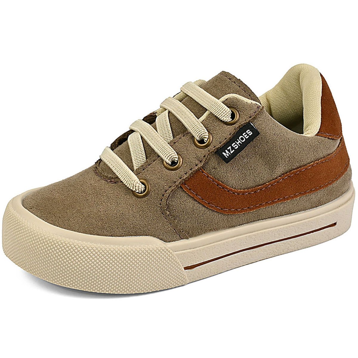 Kit Tênis Infantil Menino Casual Cano Baixo Com Bolsa Taupe Conforto Gatatuya Taupe 5