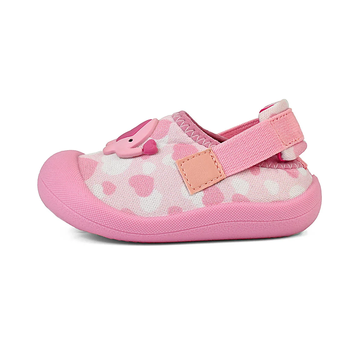 Sapatinho Babuche Bebê Infantil Conforto Slip On Menina Verão Rosa/Elefante Gatatuya Rosa 5